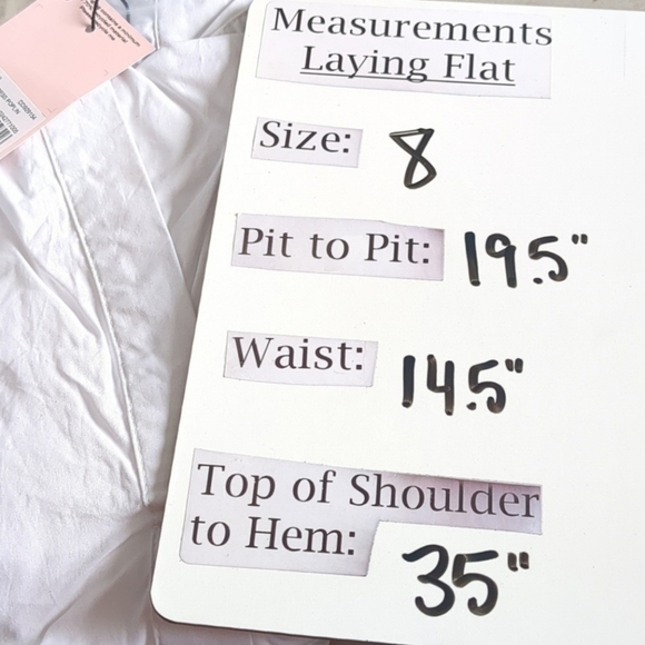 Missguided Cut Out White Button Up Shirt Dress size 8 - Picture 9 of 9